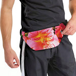 Pink Alstroemeria Print Fanny Pack
