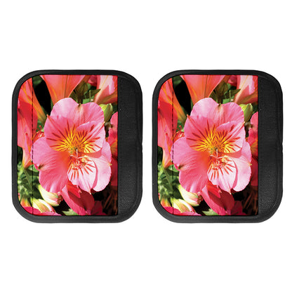 Pink Alstroemeria Print Handle Covers