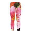 Pink Alstroemeria Print Men's Leggings