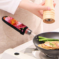 Pink Alstroemeria Print Skillet Handle Cover