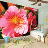 Pink Alstroemeria Print Wall Sticker