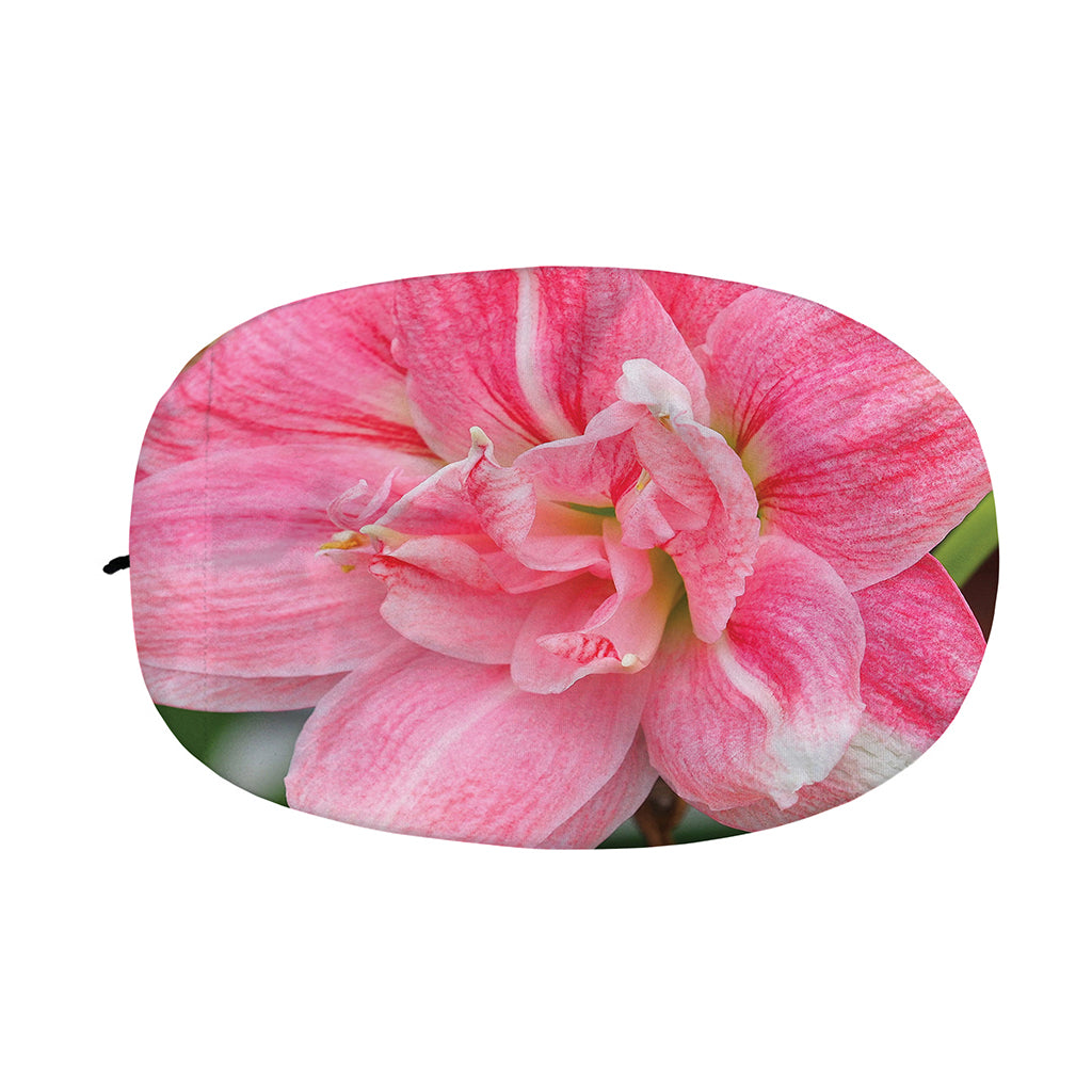 Pink Amaryllis Print Car Side Mirror Covers