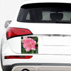 Pink Amaryllis Print Car Sticker