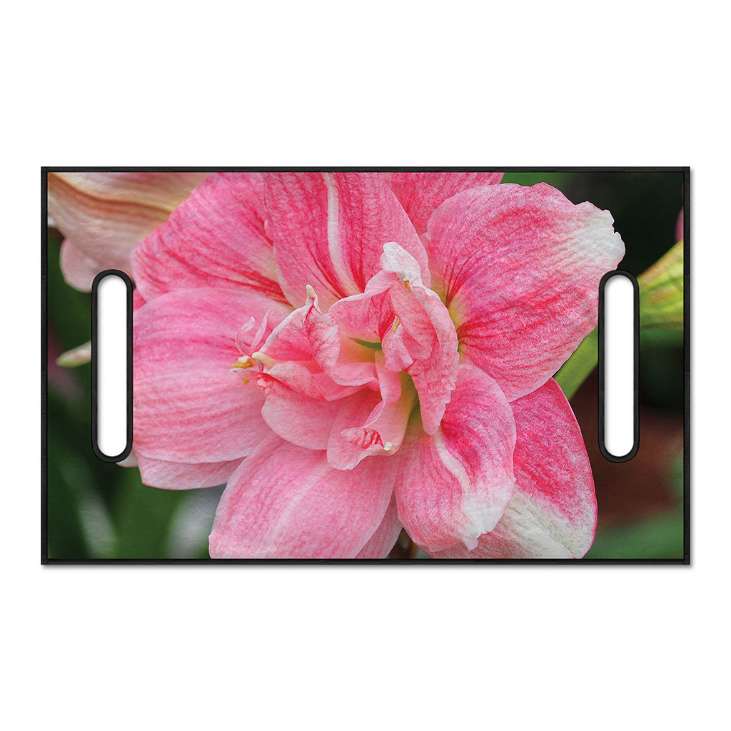Pink Amaryllis Print Golf Cart Seat Cover