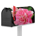 Pink Amaryllis Print Mailbox Cover