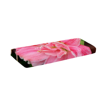 Pink Amaryllis Print Piano Keyboard Cover
