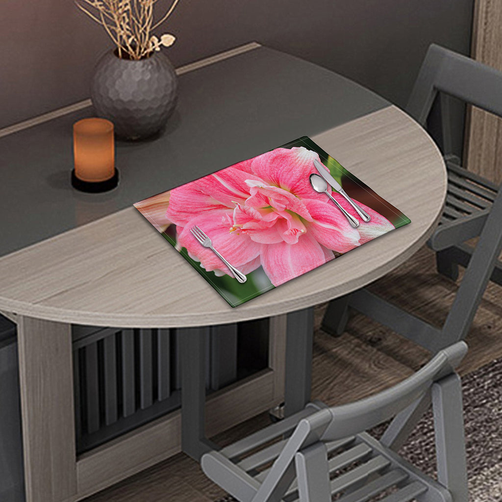 Pink Amaryllis Print Placemat
