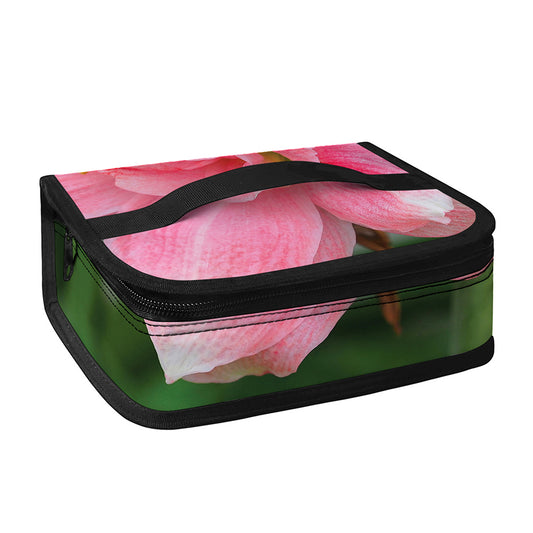 Pink Amaryllis Print Small Lunch Bag