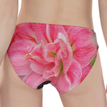 Pink Amaryllis Print Women's Panties