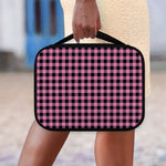 Pink And Black Buffalo Check Print Classic Bible Case