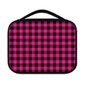 Pink And Black Buffalo Plaid Print Classic Bible Case