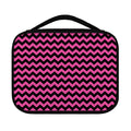 Pink And Black Chevron Pattern Print Classic Bible Case