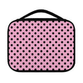 Pink And Black Polka Dot Pattern Print Classic Bible Case