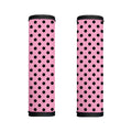 Pink And Black Polka Dot Pattern Print Handle Covers