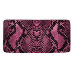 Pink And Black Snakeskin Print Towel