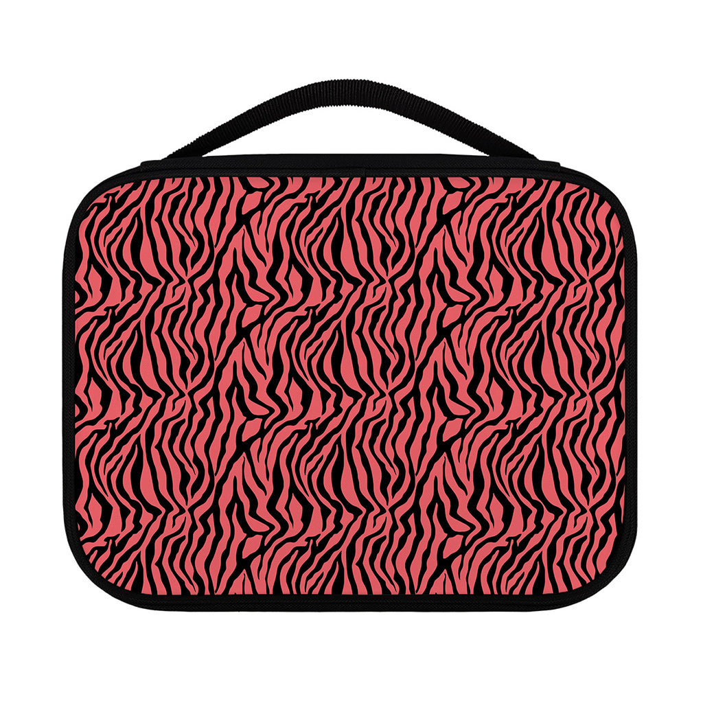 Pink And Black Tiger Stripe Print Classic Bible Case