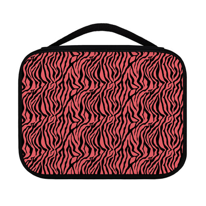 Pink And Black Tiger Stripe Print Classic Bible Case