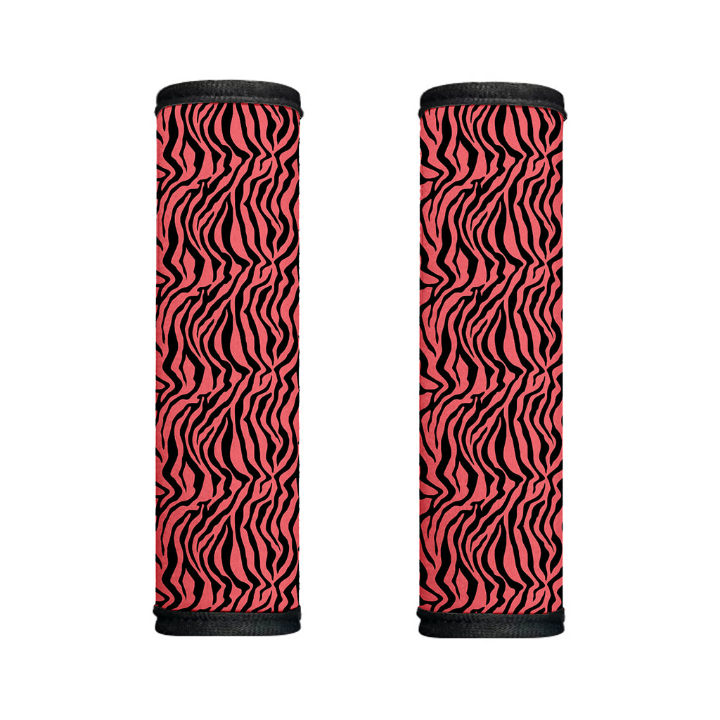 Pink And Black Tiger Stripe Print Handle Covers