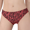 Pink And Black Tiger Stripe Print Women's Panties