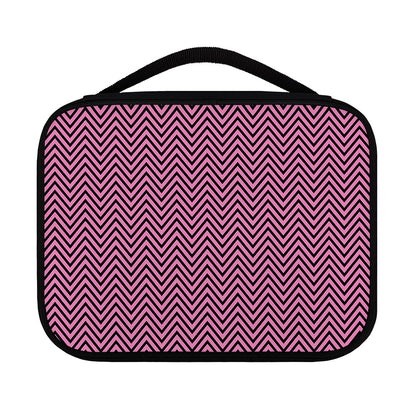 Pink And Black Zigzag Pattern Print Classic Bible Case