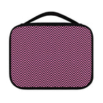 Pink And Black Zigzag Pattern Print Classic Bible Case