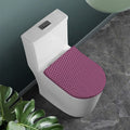 Pink And Black Zigzag Pattern Print Toilet Lid Cover