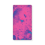 Pink And Blue Acid Melt Print Baby Crib Sheet