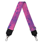 Pink And Blue Acid Melt Print Bag Strap