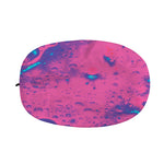 Pink And Blue Acid Melt Print Car Side Mirror Covers