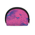 Pink And Blue Acid Melt Print Coin Purse