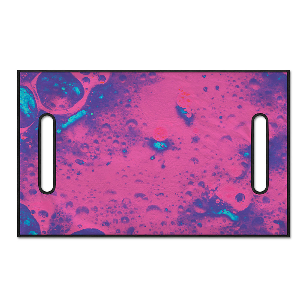 Pink And Blue Acid Melt Print Golf Cart Seat Cover