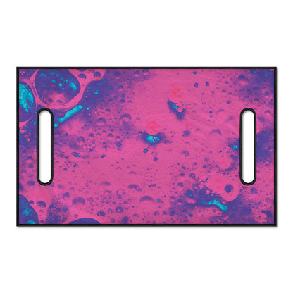 Pink And Blue Acid Melt Print Golf Cart Seat Cover