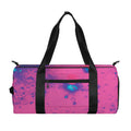 Pink And Blue Acid Melt Print Gym Bag