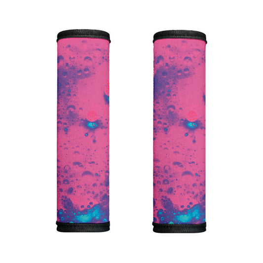 Pink And Blue Acid Melt Print Handle Covers