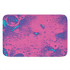 Pink And Blue Acid Melt Print Indoor Door Mat