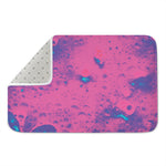 Pink And Blue Acid Melt Print Indoor Door Mat