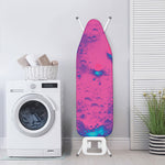 Pink And Blue Acid Melt Print Ironing Board Cover