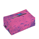 Pink And Blue Acid Melt Print Rectangle Tissue Box Cover
