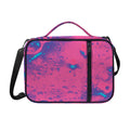 Pink And Blue Acid Melt Print Shoulder Strap Bible Bag