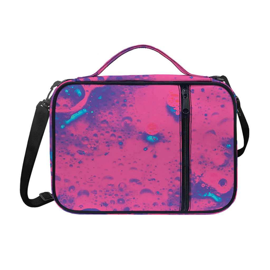 Pink And Blue Acid Melt Print Shoulder Strap Bible Bag
