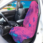 Pink And Blue Acid Melt Print Waterproof Car Seat Cover