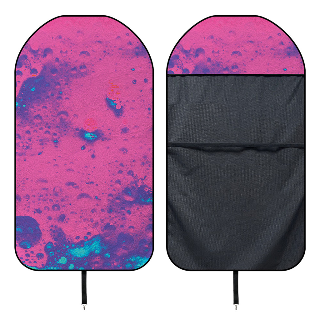 Pink And Blue Acid Melt Print Waterproof Car Seat Cover