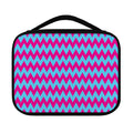 Pink And Blue Chevron Pattern Print Classic Bible Case