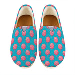 Pink And Blue Cotton Candy Pattern Print Casual Shoes