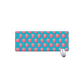 Pink And Blue Cotton Candy Pattern Print Extended Mouse Pad