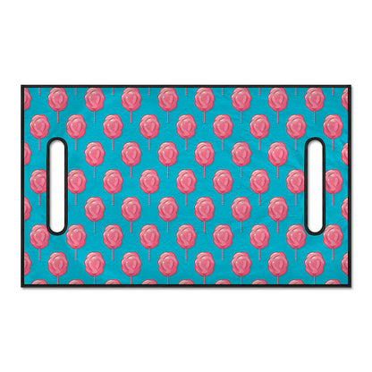 Pink And Blue Cotton Candy Pattern Print Golf Cart Seat Cover