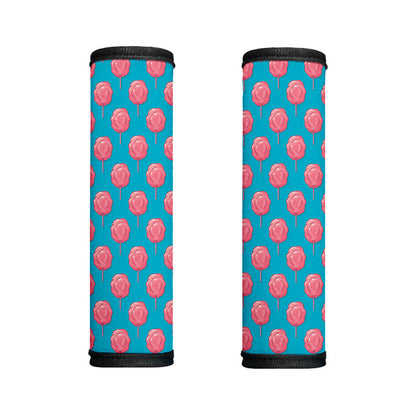 Pink And Blue Cotton Candy Pattern Print Handle Covers