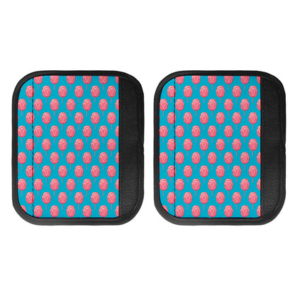 Pink And Blue Cotton Candy Pattern Print Handle Covers