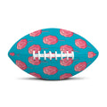 Pink And Blue Cotton Candy Pattern Print Rugby Ball