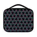 Pink And Blue Lights Heart Pattern Print Classic Bible Case
